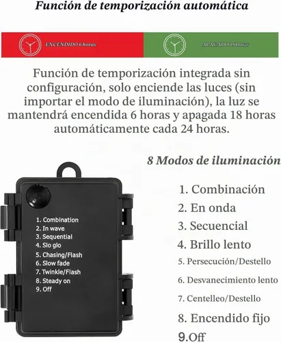 Vista 7 de Árbol de Navidad artificial preiluminado de 3 pies con luces, con base de copo de nieve, 78 luces LED, funciona con pilas, temporizador, fácil