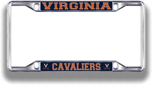 Vista 20 de Marco de matrícula de la NCAA, plateado