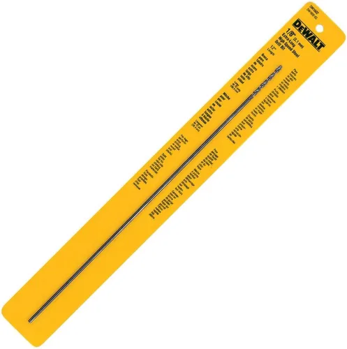 Vista 9 de DEWALT DW1620 - Broca helicoidal de óxido negro de 9/16 pulgadas con vástago reducido de 1/2 pulgada