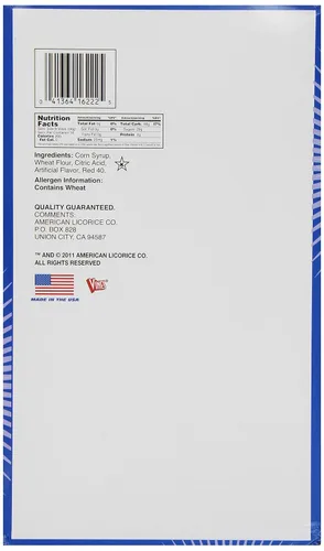 Vista 3 de Red Vines Original Red Regaliz Twists Bolsa de 2oz (Paquete de 16)