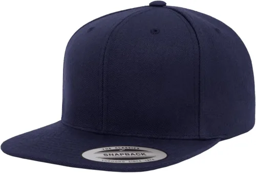 Vista 9 de Flexfit Gorra de mezcla de lana Prostyle Snapback