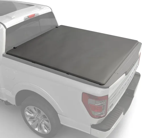 Vista 13 de Toptiny - Cubierta de cama de camioneta plegable de perfil bajo, se adapta a Ford F-150 2004-2014 de 5'5" de largo (66")