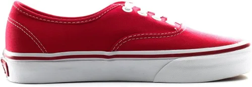 Vista 3 de Vans Zapato clásico de skate de lona roja auténtica, Rojo
