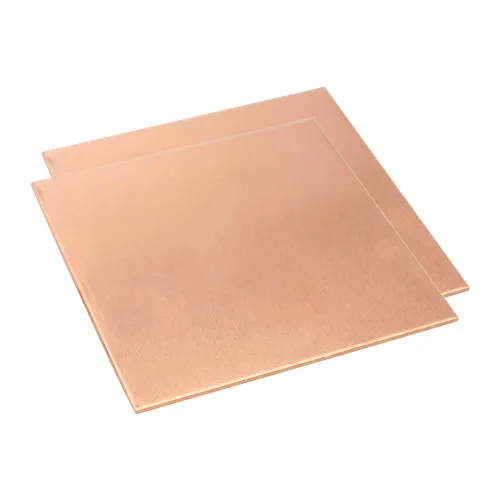 Vista 7 de Hoja de cobre puro de calibre 4, 99.9%, 1 unidad (0.20 x 3.9 x 3.9 pulgadas), placas de cobre de latón para joyas, manualidades, reparaciones