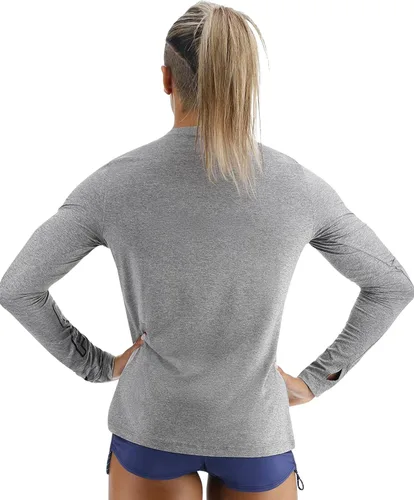 Vista 2 de TYR Camiseta de manga larga con protección solar UPF 50+ para mujer