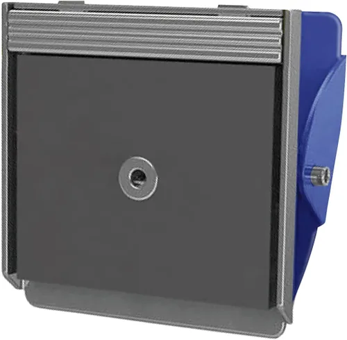 Vista 3 de Clips magnéticos extra fuertes para refrigerador y más, color azul grande, paquete de 3