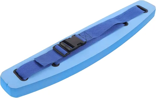 Vista 8 de SUNGOOYUE Cinturón de flotación de natación, cinturón de flotabilidad ajustable de EVA, ayuda de entrenamiento de natación para adultos y niños