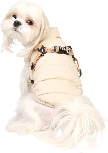 Vista 3 de Jersey de arnés para perro Cotton Touch - Beige - XXL