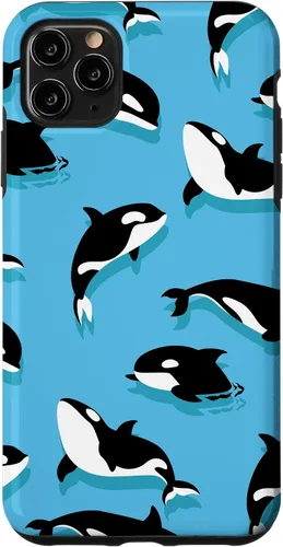 Vista 13 de Orca Swimming Whale Cool Miami Dolphin Beach Lover Gift Case for iPhone 17