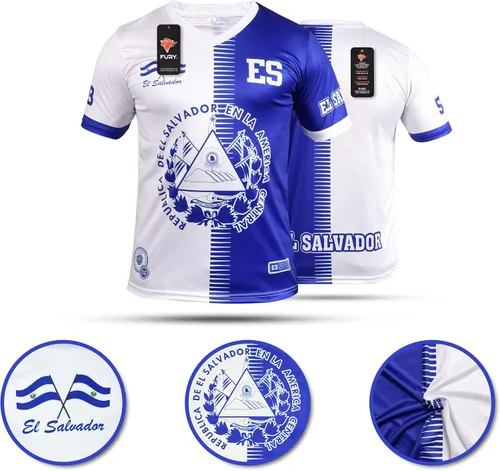 Vista 5 de Fury Camiseta de fútbol - Camisa Salvador - Manga Corta Unisex
