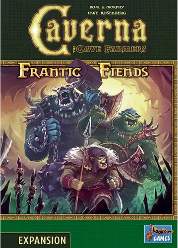 Vista 2 de Lookout Caverna The Cave Farmers Frantic Fiends - Expansión del juego de mesa Juego de estrategia de agricultura cooperativa para adultos y niños