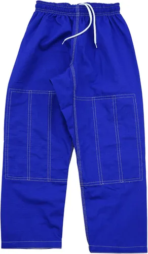 Vista 2 de ROAR - Pantalones brasileños de Jiu Jitus Gi para niños, pantalones kimono BJJ MMA Grappling BJJ Gi Pant artes marciales y boxeo de patadas