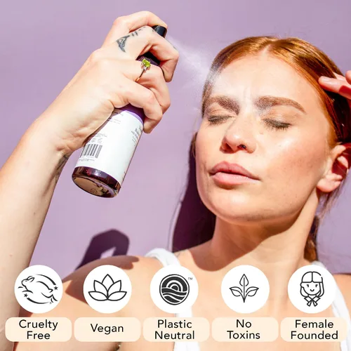 Vista 5 de Bakuchiol - Tóner facial fabricado en Estados Unidos con ingredientes naturales y orgánicos, tóner de piel para pieles grasas y propensas al acné