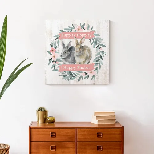 Vista 4 de Creative Products Easter Bunnies 20x20 Canvas Wall Art