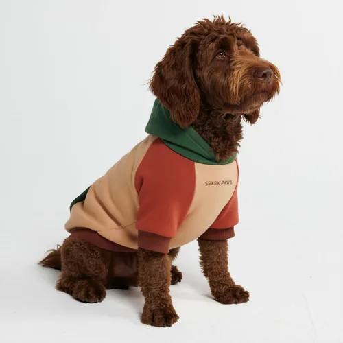 Vista 84 de Spark Paws Sudadera con capucha para perro, suéter de primera calidad para perros pequeños, medianos y grandes Trajes cálidos para bulldogs