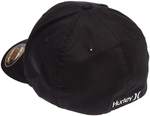 Vista 3 de Hurley One & Only - Sombrero para hombre, Negro (Blue Fury)