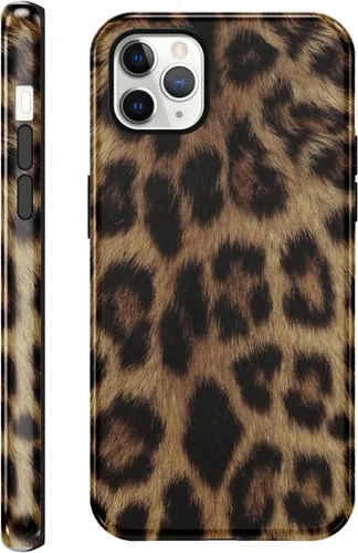 Vista 32 de Funda de teléfono con estampado de guepardo para iPhone 7/8/SE 2020/2022 de 4.7 pulgadas, funda de lujo con diseño de leopardo marrón coqueta a