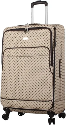 Vista 40 de Steve Madden Equipaje de diseñador, Chalet Gris Claro, Juego de maleta giratoria ligera expandible de 3 piezas - Juego de viaje