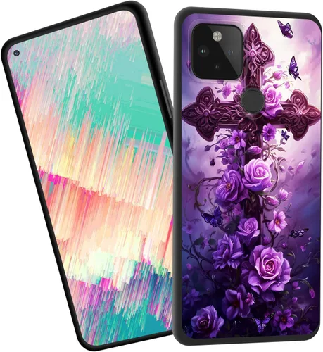 Vista 58 de Funda delgada para Google Pixel 4 XL, funda delgada de silicona de TPU suave a prueba de golpes para Google Pixel 4 XL, astronauta Galaxy