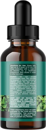 Vista 9 de Gotas de Aceite de Orégano Orgánico - Aceite Líquido Super Concentrado de Orégano con Carvacrol 60% para la Digestión y Apoyo Inmunológico - Tintura