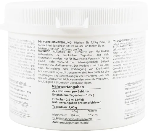Vista 7 de 1 libra de cloruro de magnesio hexahidrato Ingredientes de grado farmacéutico Polvo de cristal Pure Ph. EUR., BP, USP, 100% Heiltropfen®