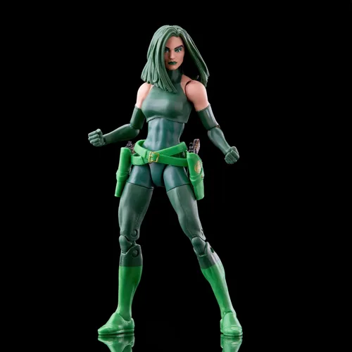 Vista 5 de Marvel Legends Series Madame Hydra Comics - Figura de acción coleccionable de 6 pulgadas, 4 accesorios, 1 pieza de Build-A-Fig.