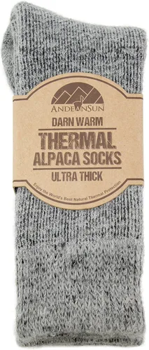 Vista 10 de Darn Warm - Calcetines de alpaca antiolor - La mejor solución natural para pies fríos - Perfecto para actividades al aire libre