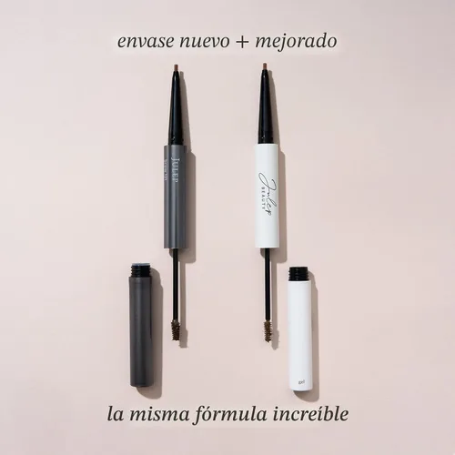 Vista 6 de Julep Brow 101 - Juego de lápices de esculpir y gel tintado para cejas – Herramienta de doble punta para cejas con cepillo y punta de precisión