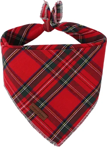 Vista 22 de Unique Style Paws Bandanas para perros, 1 unidad, lavables, de algodón, triangular, para otoño, con margaritas de abeja, para perros y gatos
