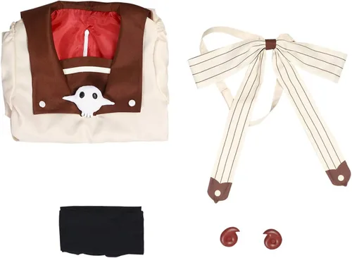Vista 7 de Nene Yashiro - Disfraz de cosplay para mujer y niña, vestido de Hanako kun Yashiro con accesorios
