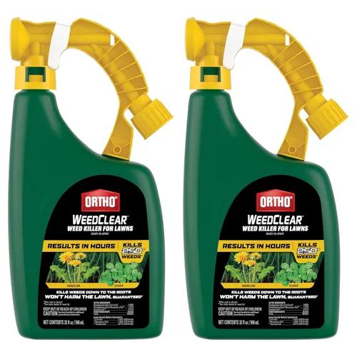 Vista 14 de Ortho WeedClear herbicida para césped con Comfort Wand, mata más de 250 malas hierbas incluyendo diente de león y trébol, 1 galón.