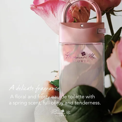 Vista 3 de Mauboussin - Promise Me Flower 3.0 fl oz (3 Fl Oz) - Eau de Toilette para Mujer - Aroma floral