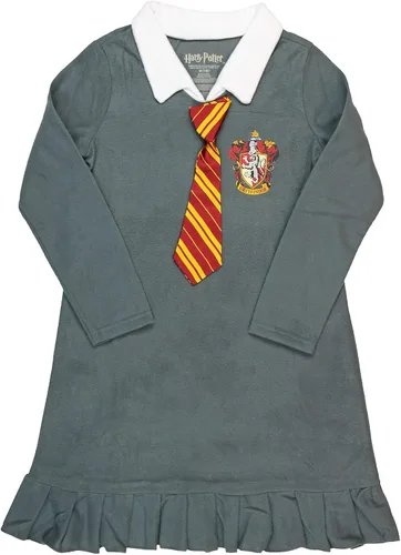 Vista 5 de Harry Potter - Pijama para niñas Hermione Gryffindor con corbata de forro polar