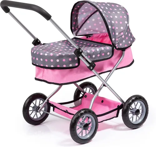 Vista 3 de Bayer Smarty Modern - Juego de cochecito y cochecito para muñecas de 18 pulgadas con accesorios