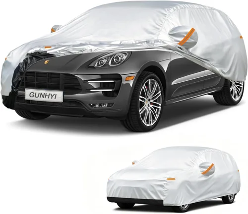 Vista 95 de GUNHYI - Funda para automóvil SUV de 7 capas, ajuste personalizado para BMW X1 (2010-2025), impermeable para todo tipo de clima, resistente