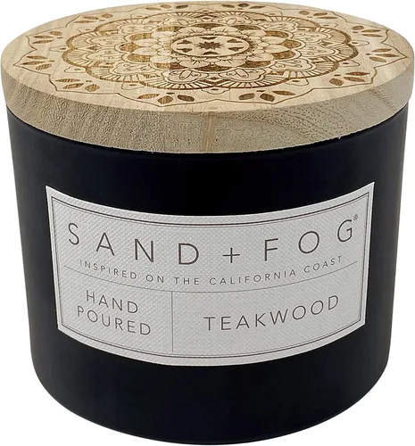 Vista 21 de Sand + Fog Vela perfumada - Chai – Aromas adicionales y tamaños – Mecha 100% de algodón sin plomo - Velas de lujo en frasco para refrescar el aire