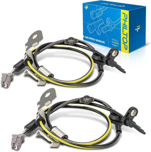 Vista 26 de PHILTOP Sensor de velocidad de rueda ABS delantero derecho compatible con Honda Accord 2003-2007, Acura TSX 2004-2008, juego de 2 sensores ABS