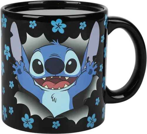 Vista 8 de Disney The Nightmare Before Christmas Halloween Taza de cerámica de 16 onzas Pesadilla antes de Navidad Halloween