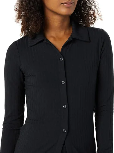 Vista 5 de Tienda Essentials Cárdigan de manga larga con botones y cuello redondo para mujer (anteriormente Daily Ritual)