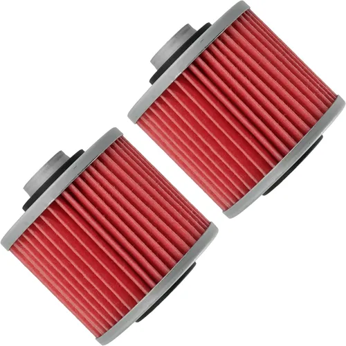 Vista 4 de Caltric Paquete de 2 filtros de aceite compatibles con Yamaha Xtz750 Xtz-750 Super Tenere 750 754 1989-1997