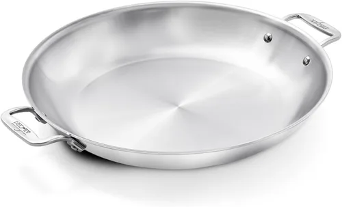 Vista 15 de All-Clad D3® Sartén de acero inoxidable de 10 pulgadas, fabricada en los Estados Unidos