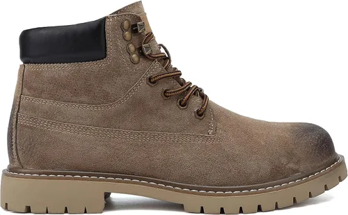 Vista 5 de EYUSHIJIA Botas de senderismo impermeables para hombre, botas de nieve para caminar