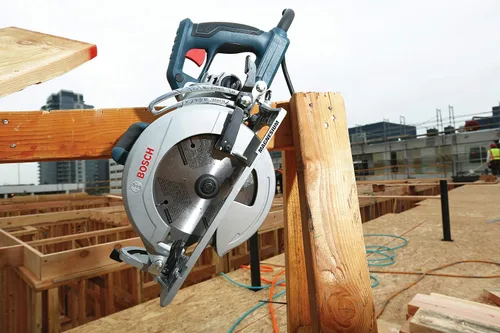 Vista 6 de Bosch CSW41 sierra circular de accionamiento helicoidal, de 7 1/4 pulgadas