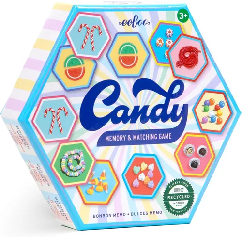 Vista 8 de eeBoo: Bats Little Memory & Matching Game - 18 pares para emparejar y memorizar, fichas coloridas, fomenta habilidades de reconocimiento