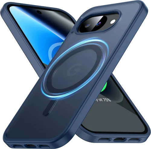 Vista 34 de Serie Soft Touch para Funda Google Pixel 7a, [Antihuellas] [Ajuste Delgado] con Protección Militar Borde de Silicona [A Prueba de Golpes]