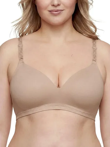 Vista 16 de Warner's Cloud 9® 1269 - Brasier cómodo sin aros para mujer, supersuave y ligeramente forrado Estampado Floral Azul Bebé
