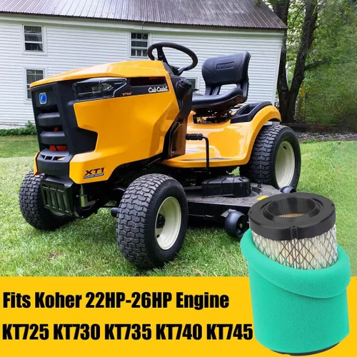 Vista 3 de 32 083 13-s Filtro de aire para motores Kohler serie 7000 con filtro de aceite 52 050 02 para cortacéspedes Kohler KT725 KT735 KT740 KT745 KT735-745