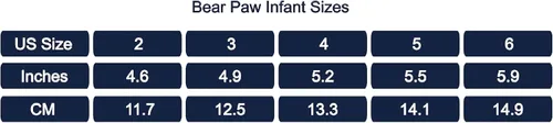 Vista 5 de BEARPAW Zapatos infantiles unisex de gamuza con forro de piel sintética - Zapatos de bebé de fondo duro para niños y niñas - Zapatillas de cuero