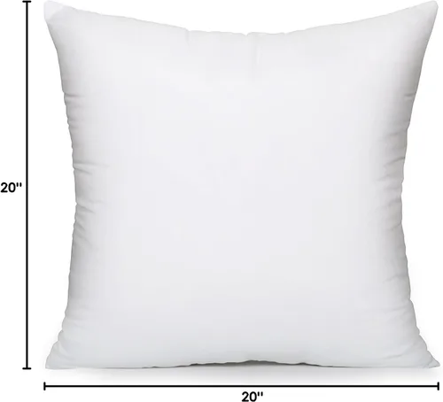 Vista 2 de Acanva - Almohadas de cama para dormir, extra suaves, tamaño estándar, color blanco
