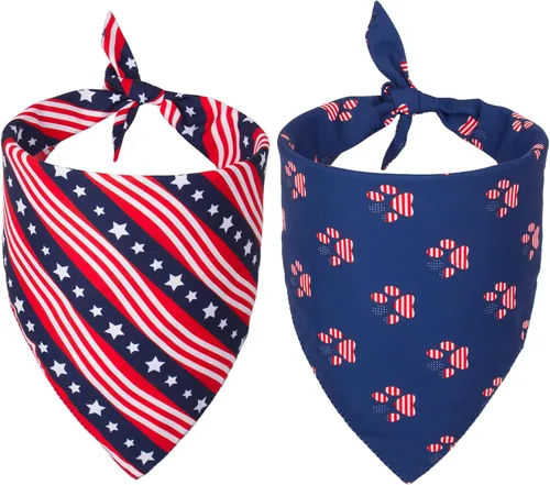 Vista 9 de PTDECOR Bandana de Navidad para perro, diseño de muñeco de nieve de Papá Noel, bufanda reversible para mascotas, diseño de triángulo rosa